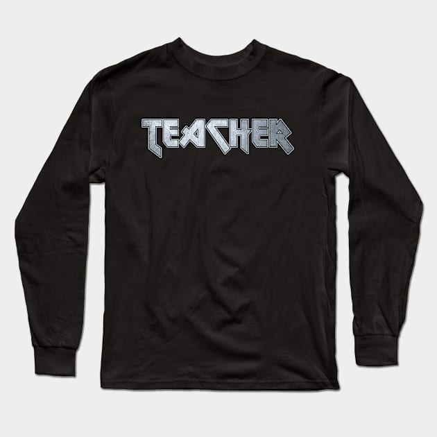 Teacher Long Sleeve T-Shirt by KubikoBakhar